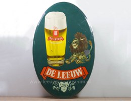 leeuw bier bord jaren 50